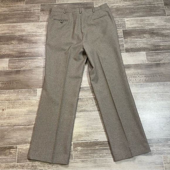 Awesome Vintage 70s Plaid Pants Talon Zipper - Picture 8 of 10